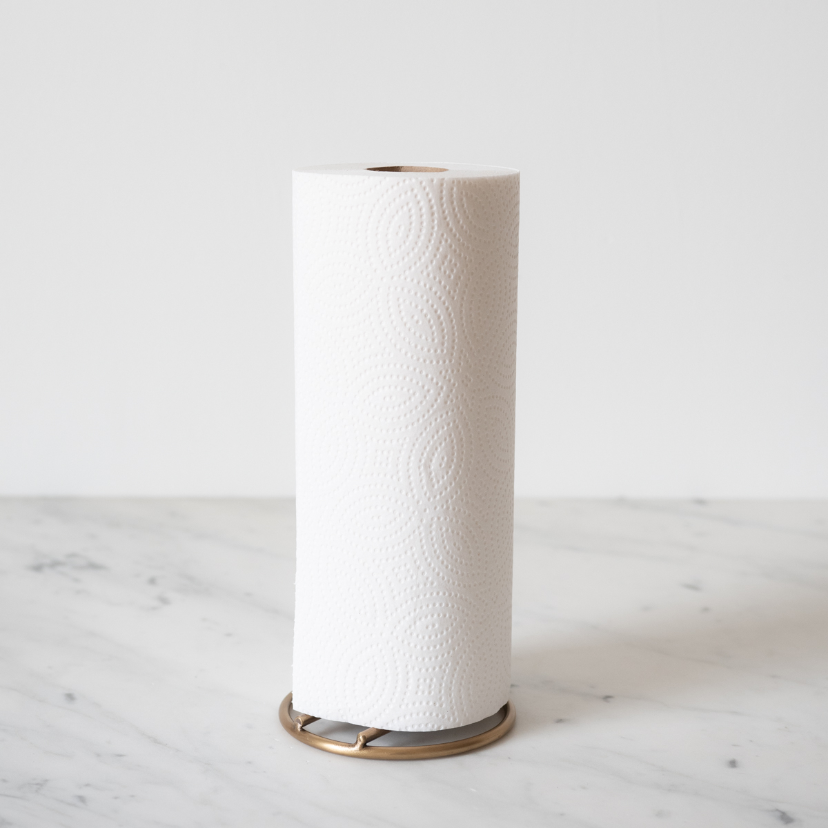 brass paper towel holder
