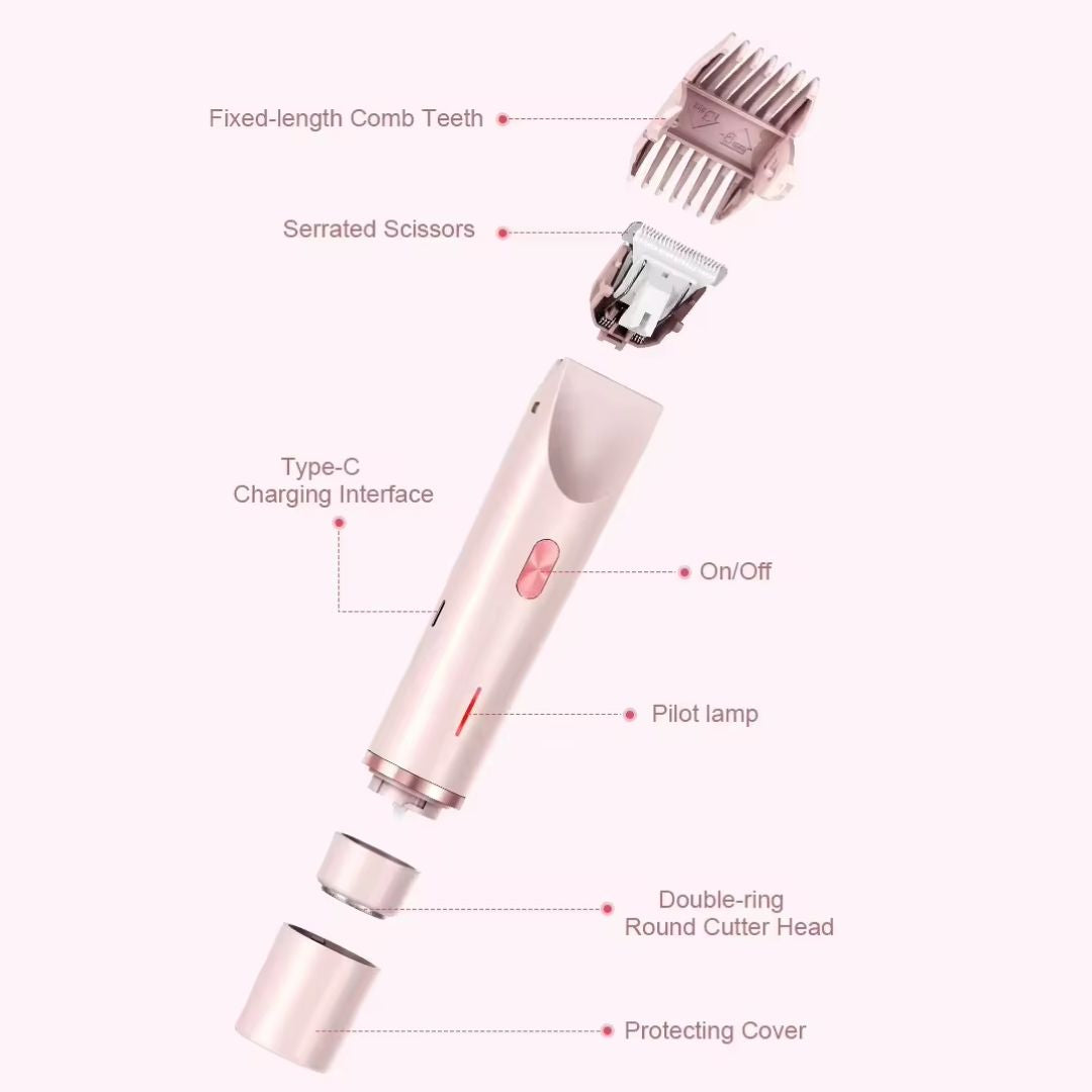 🔥Limited Time 50% OFF🔥 Waterproof Dual-head Shaver