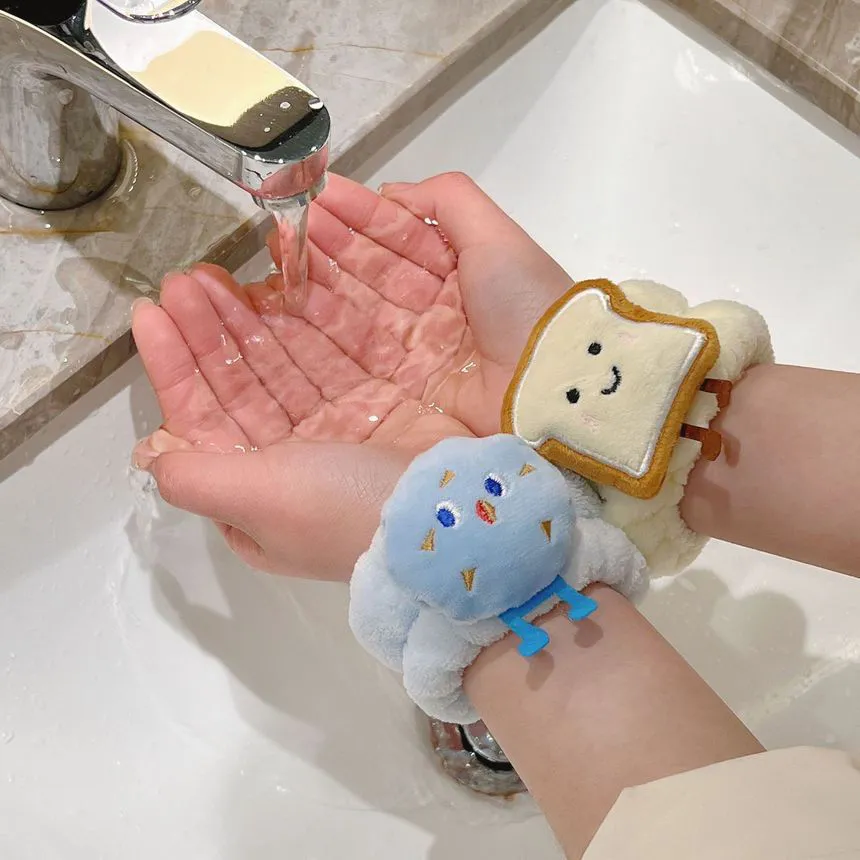 Cartoon Face Wash Wristband Headband