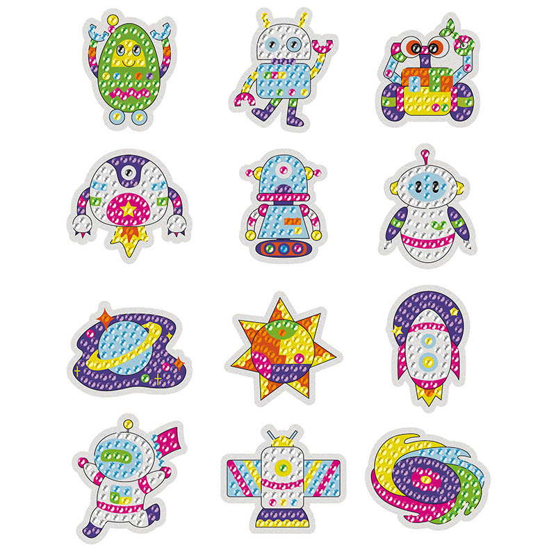DIY Kids Cartoon Diamond Painting Stickers