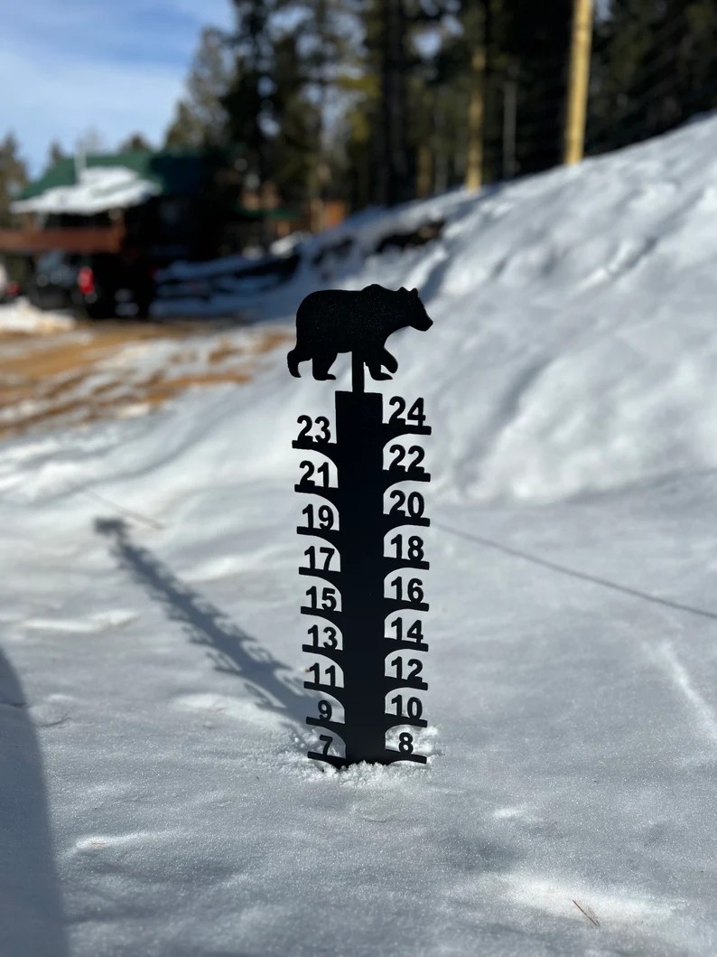 ❄Iron Art Snow Gauge-Great Unique Gift🎁