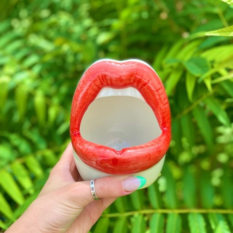 Lips Succulent Planter