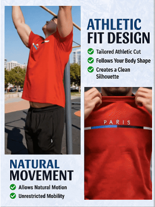 Men Graphic Print Athletic Fit Casual Short Sleeve T-Shirt