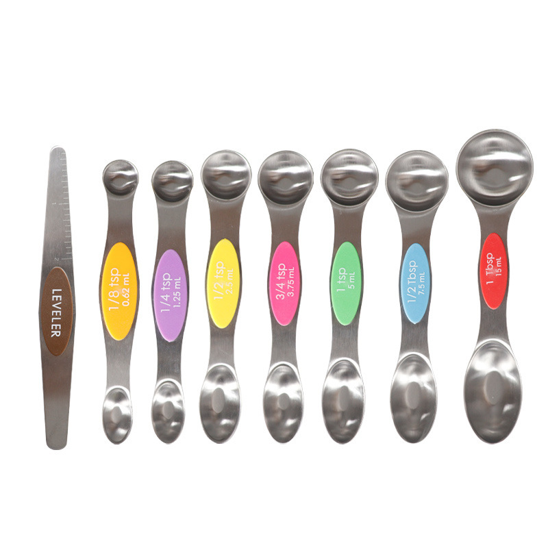 Stainless Steel Magnetic Measuring Spoon Set🥄