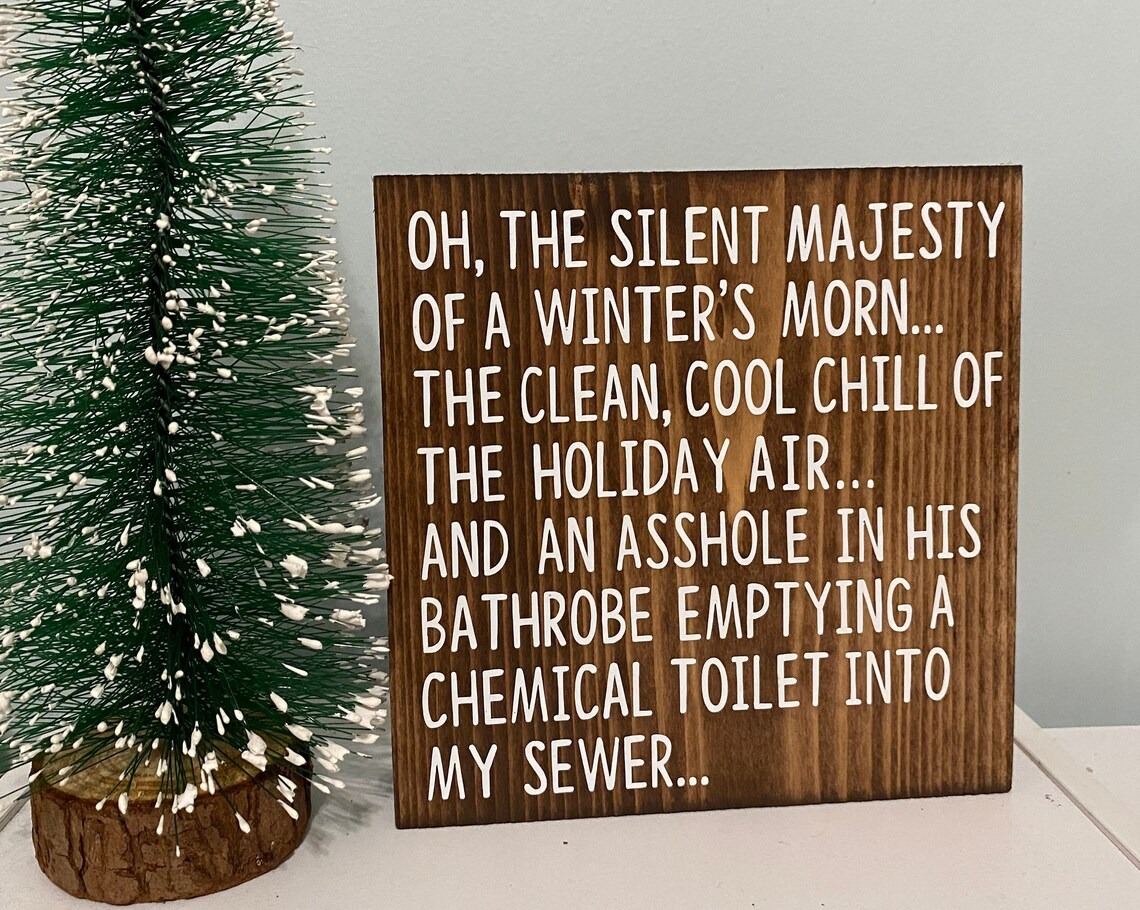 🤣2023 FUNNY WOODEN OFFICE DESK SIGN💦