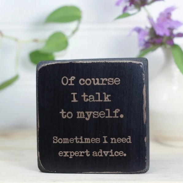 😆Mini Funny Sarcastic Desk Sign