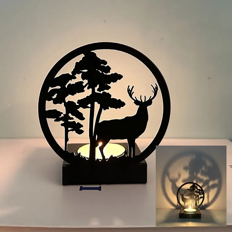 🦌Reindeer Tealight Candle Holder