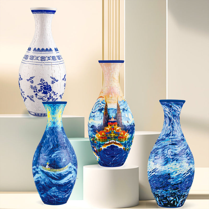 🎄Christmas Sale 50% OFF-🧩3D Art Puzzle Vase