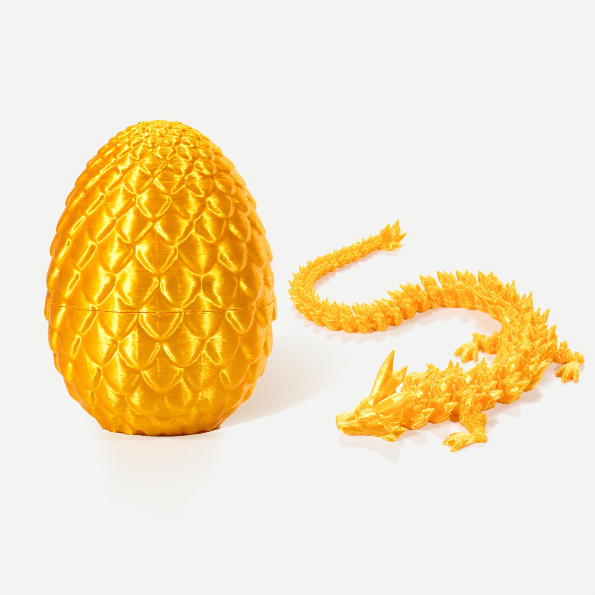 🐉3D-Printed Articulated Crystal Dragon