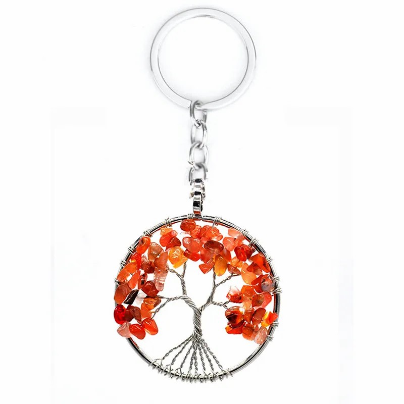 Crystal Life Tree Key Chain