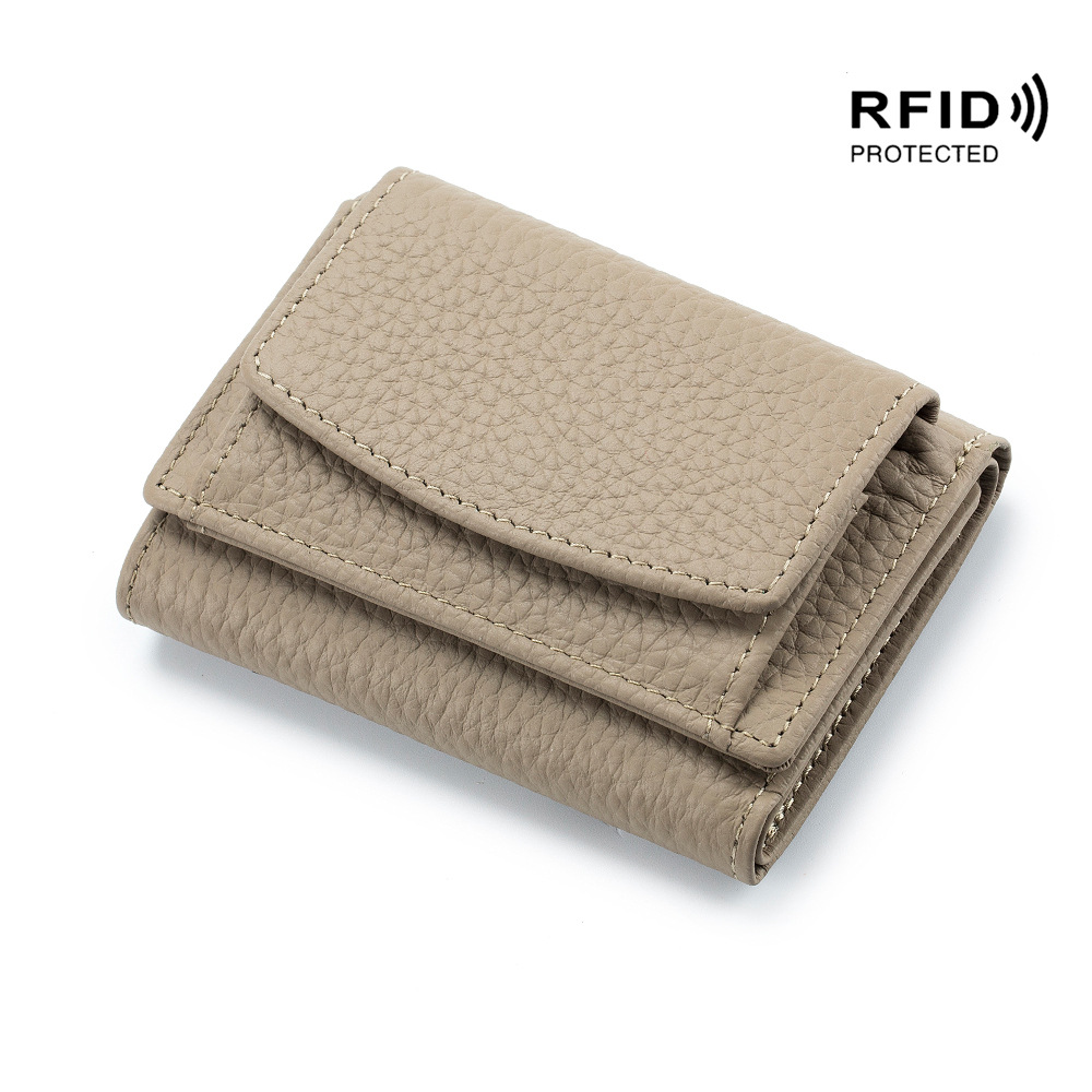 ☀️Mother's Day Hot Sale - Unisex Anti-Credit Card Fraud Folding Mini wallet