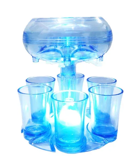 💥HOT SALE 50% OFF - Party Pouring Artifact🥂6 Shot Glass Dispenser and Holder