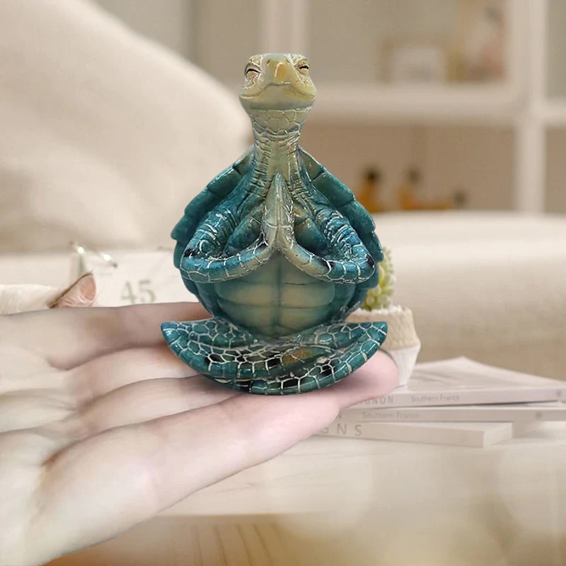 Yoga Turtle Home Decoration Ornament