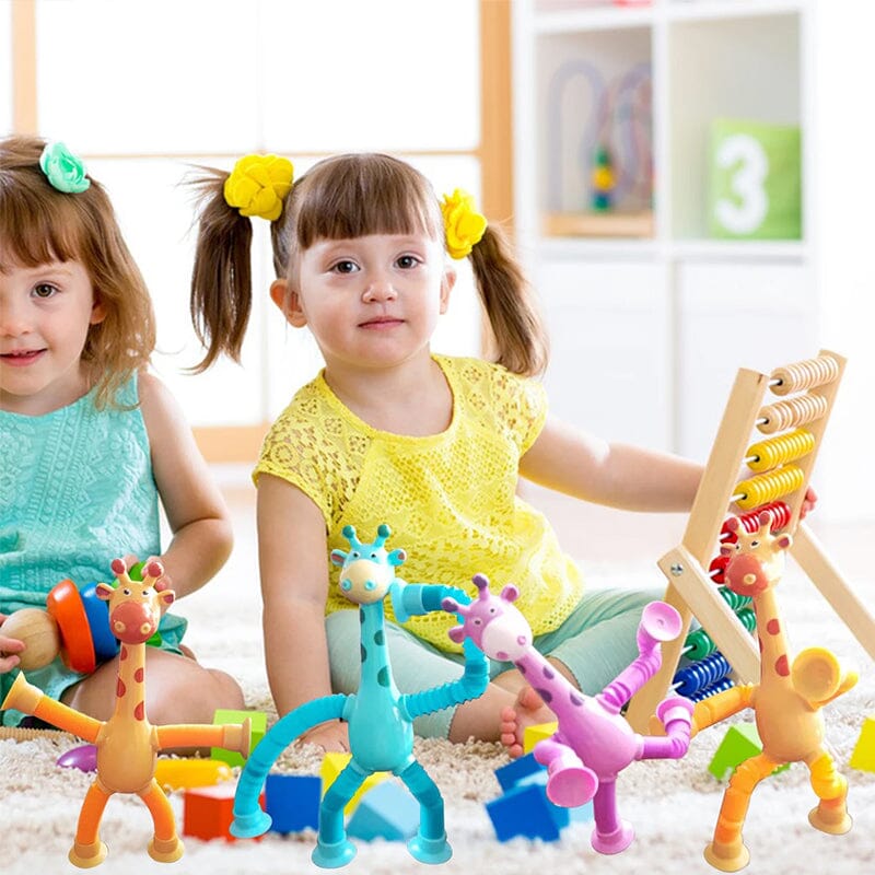 🎁Decompression Toy🤩Telescopic Sucker Giraffe🦒