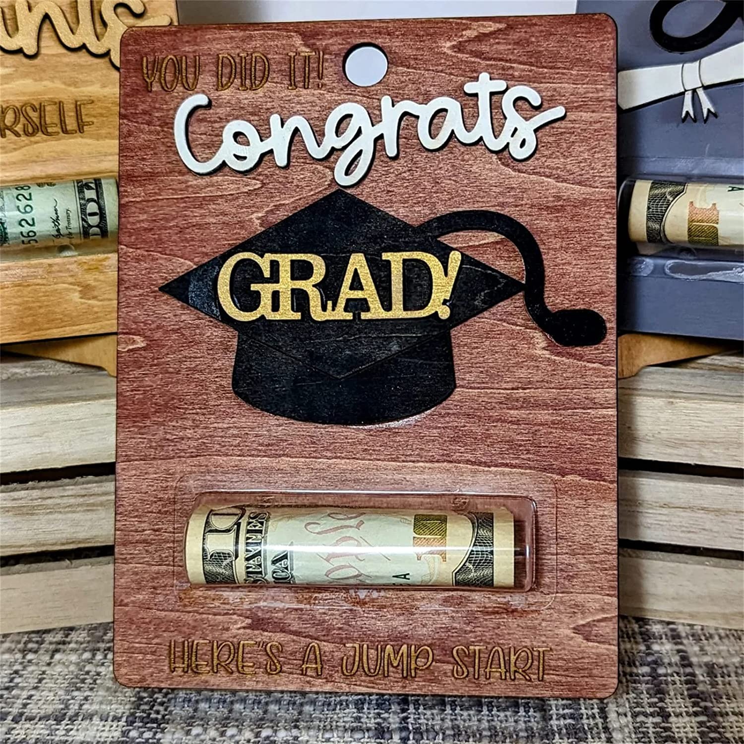 👨‍🎓2023 Creative Graduation Gift Money Card Holder-Perfect Gift💝