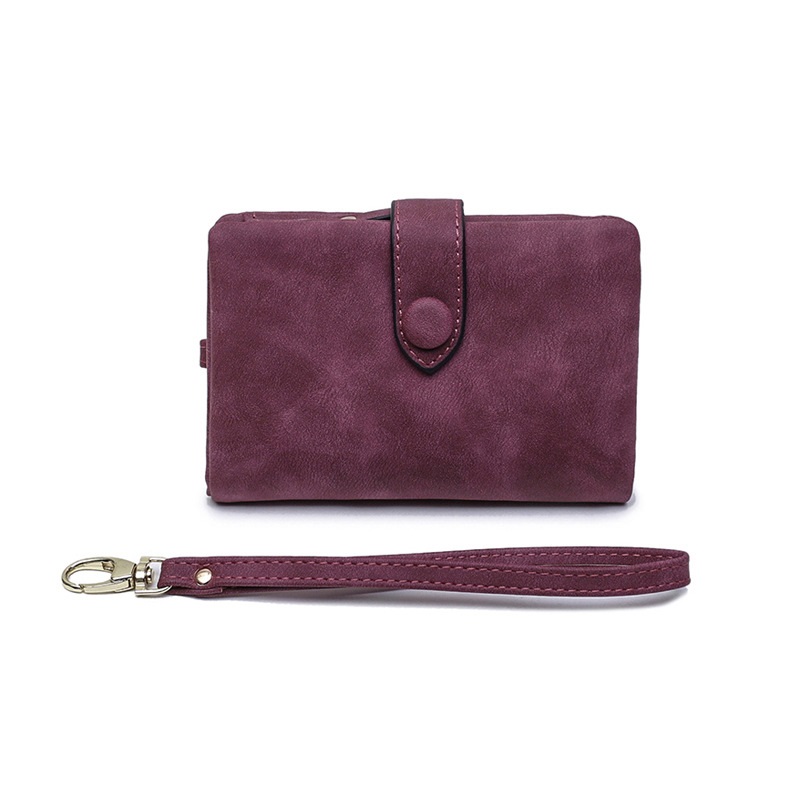 ☀️Mother's Day Hot Sale - Small Trifold Leather Wallet for Women