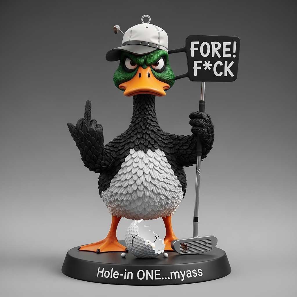 🦆😂 Wild & Witty Duck Figurines: Personality for Your Space! 🤪
