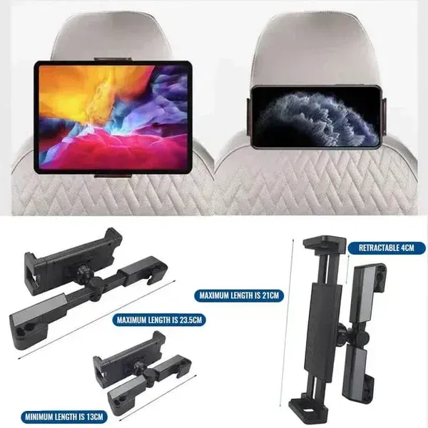 Rotatable Retractable Multifunctional Car Phone Holder