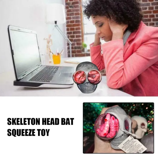 🔥Best Fidget Toy in 2023💀Skull Monster Gothic Toy🤪
