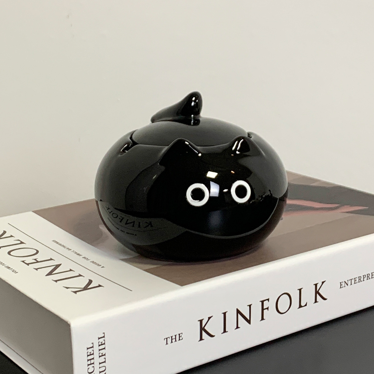🐱✨ Handmade Ceramic Cat Ashtray