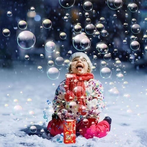 😍Electric Automatic Firework Bubble Machine💗