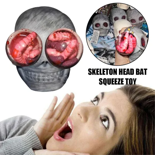 🔥Best Fidget Toy in 2023💀Skull Monster Gothic Toy🤪