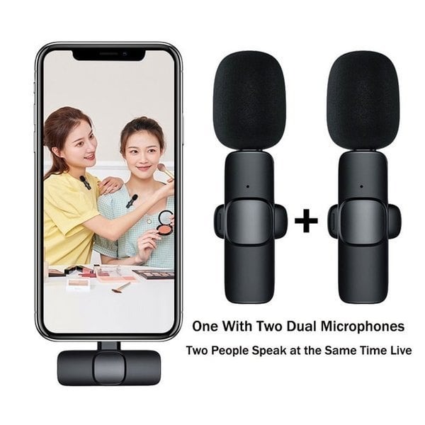 🔥LAST DAY 50% OFF🔥New Wireless Lavalier Microphone
