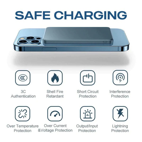 Magnetic Wireless Power Bank