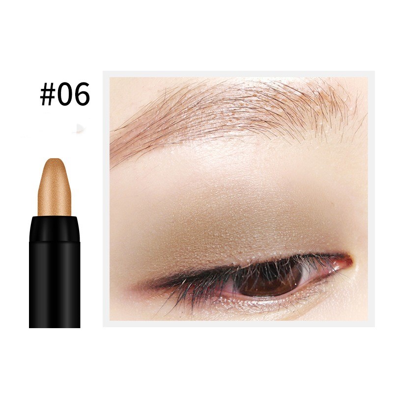 15 Color Highlighter Eyeshadow Pencil Waterproof Glitter Eye Shadow Eyeliner Pen