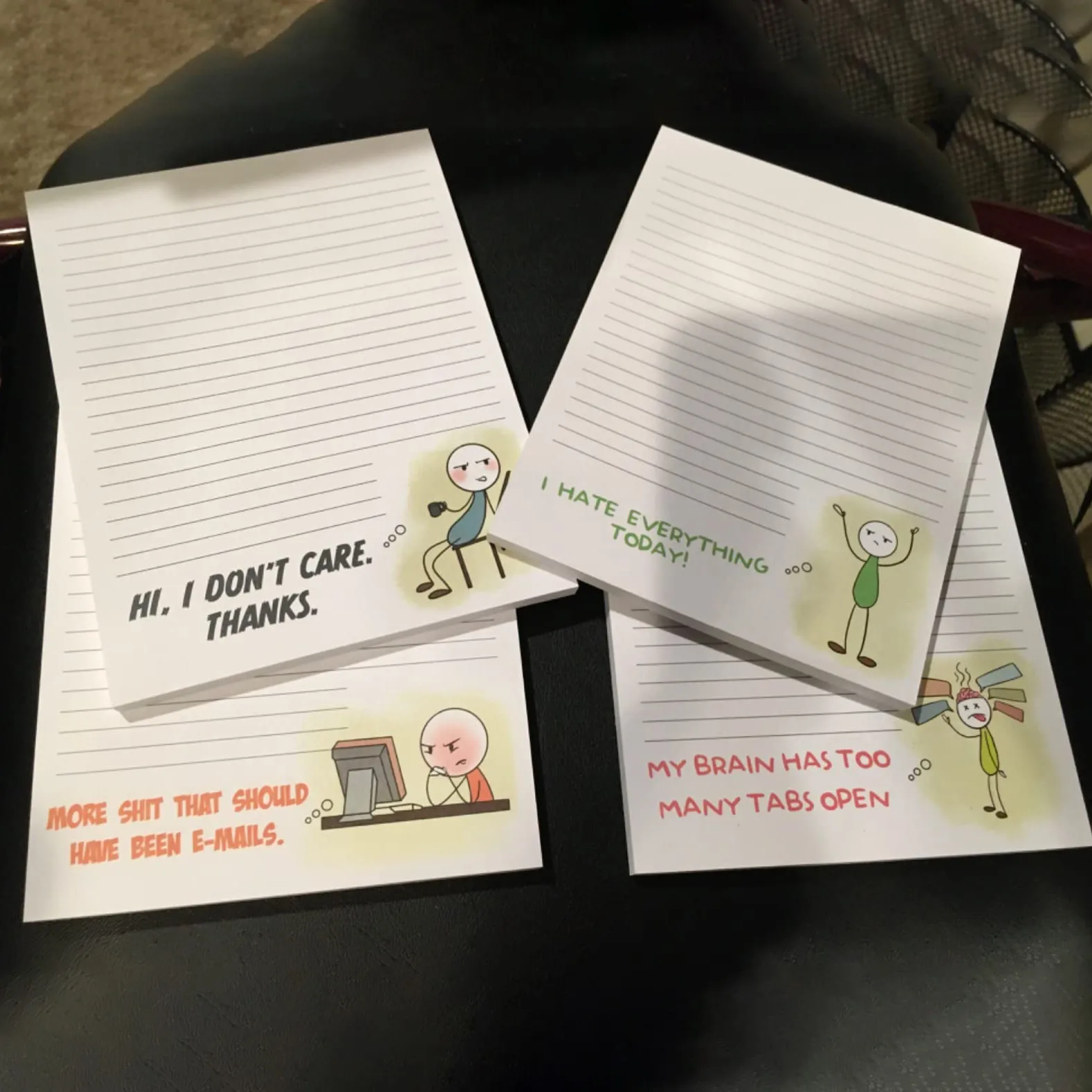 😆To Do List Notepad | Funny Stationery