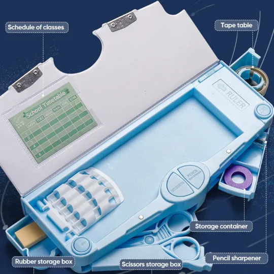 🔥School Season Hot Sale🏫 Multifunctional Stationery Box✍