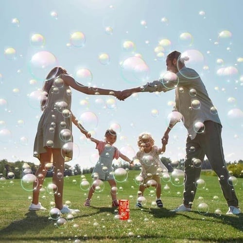 😍Electric Automatic Firework Bubble Machine💗