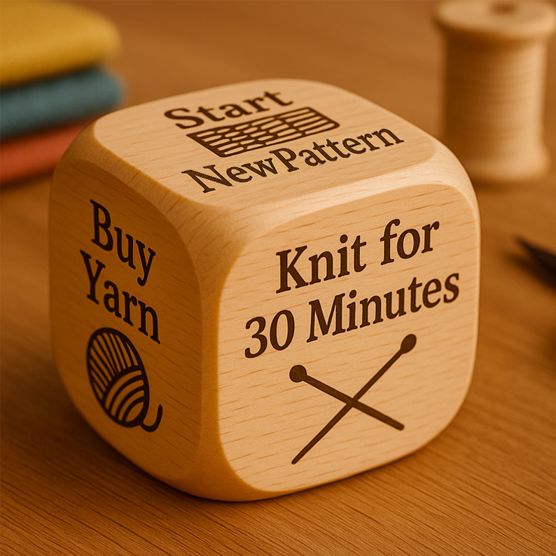 🔥 Last Day!! From $5.99 each - Knitting Dice