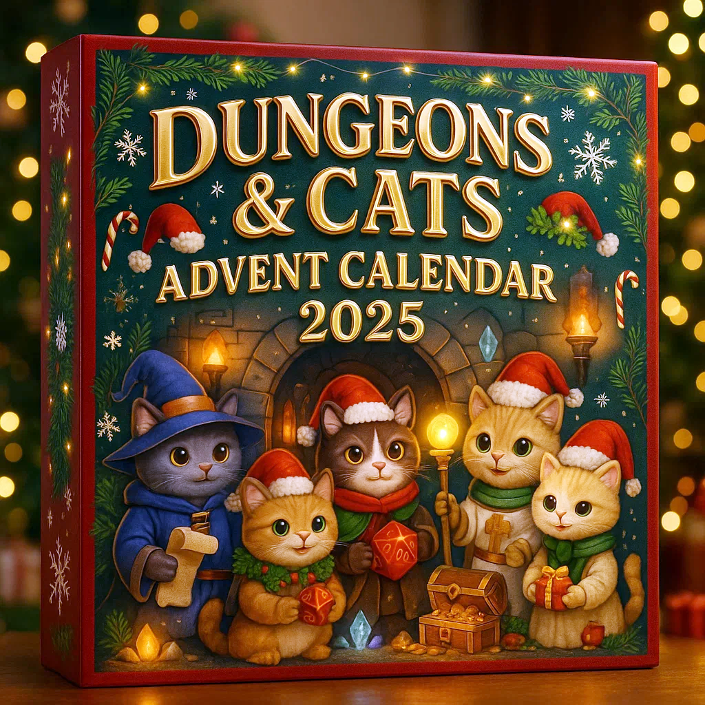 😺🎲2025 Dungeons & Cats Advent Calendar