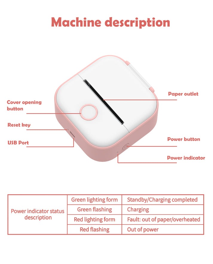 🔥Flash Sales 50% OFF🔥 Mini Pocket Printer