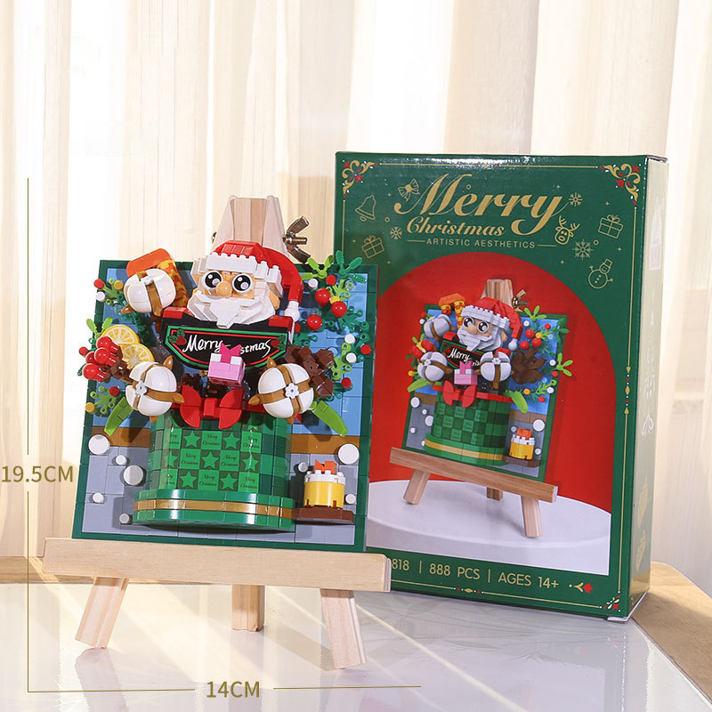 🔥Mother's Day Hot SALE🔥3D Perpetual Flower Block - The Best Gift For Mom