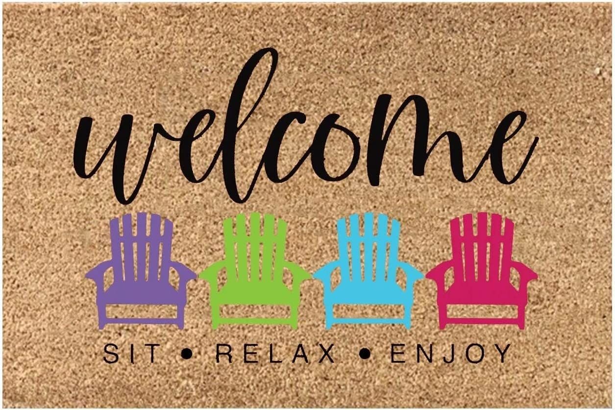 🔥LAST DAY PROMOTION 🔥 Summer Holiday Welcome Floor Doormat🥰
