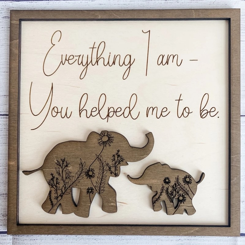 🔥Mother's Day Hot SALE - Creative Wooden Animal Photo Frame