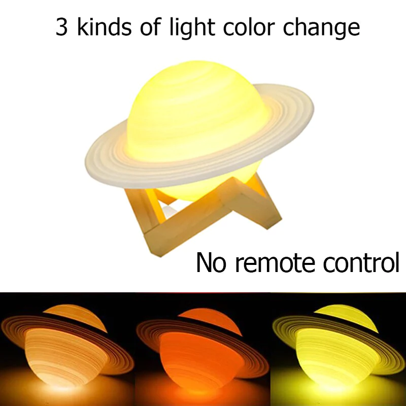⭐Saturn Lamp Home Decoration Night Light🌃