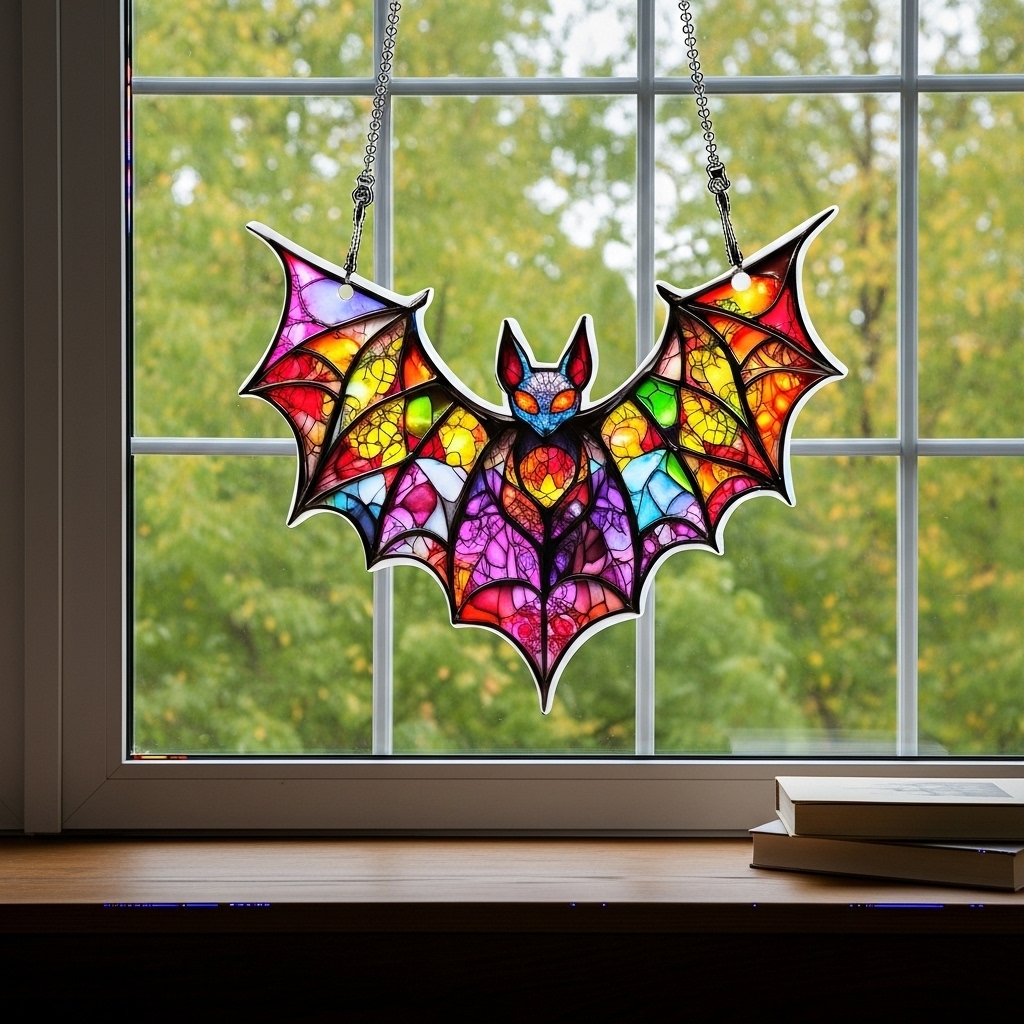 🦇✨ Halloween Bat Window Hanger ✨🦇