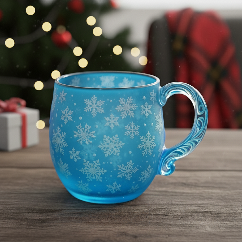 🎄✨ Christmas Theme Glassware Collection