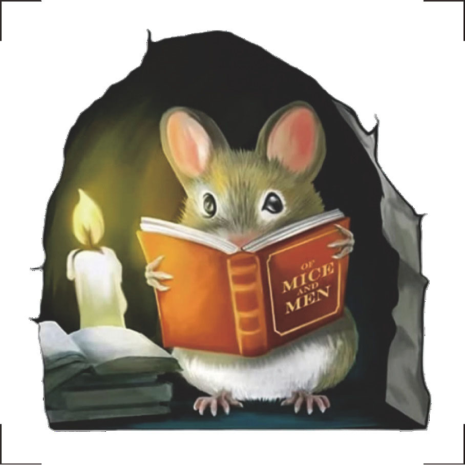 🐭🏠3D Mouse Wall Sticker