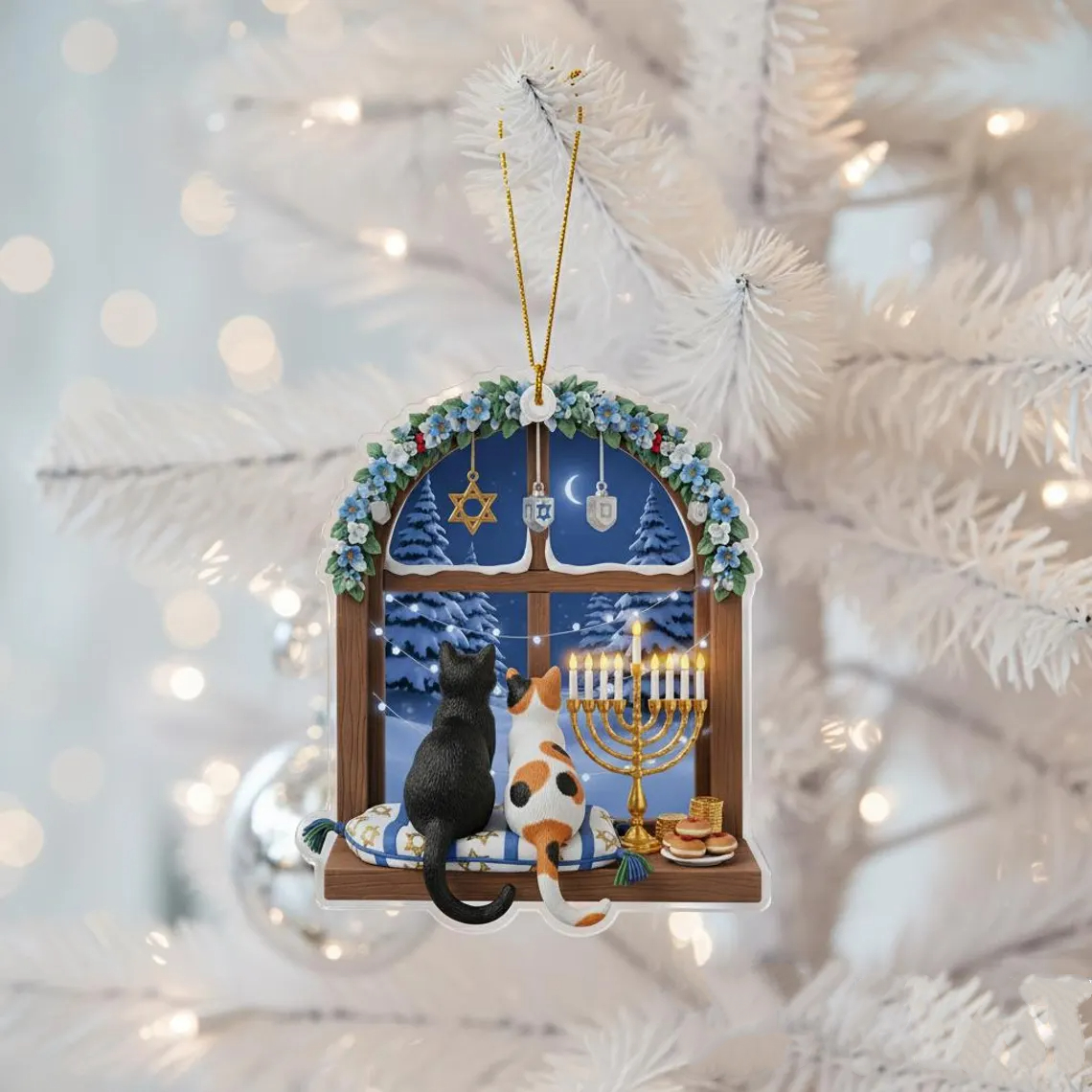 🕎 Hanukkah Window Suncatchers