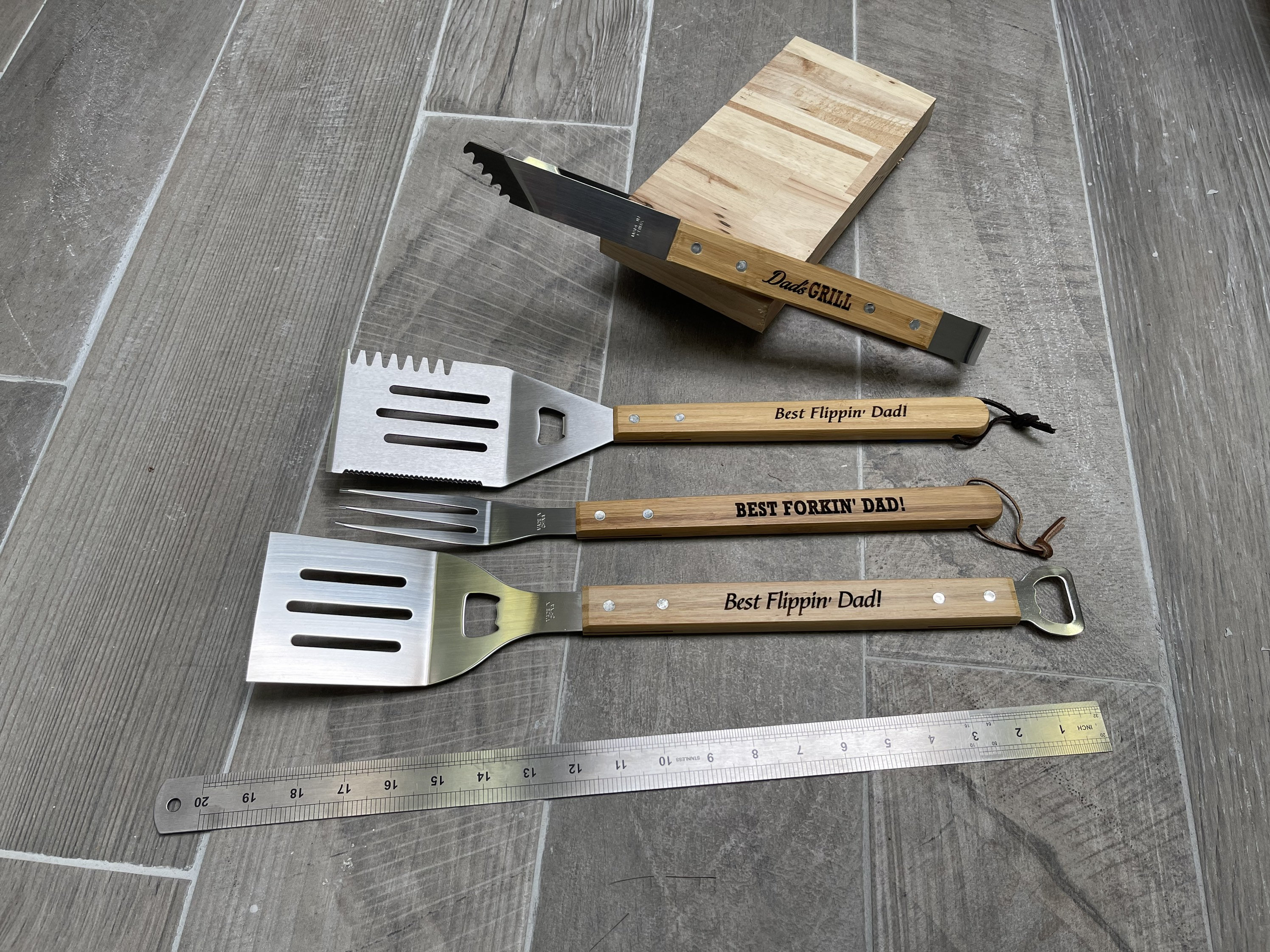 Dad's Father's Day Barbecue Tools
