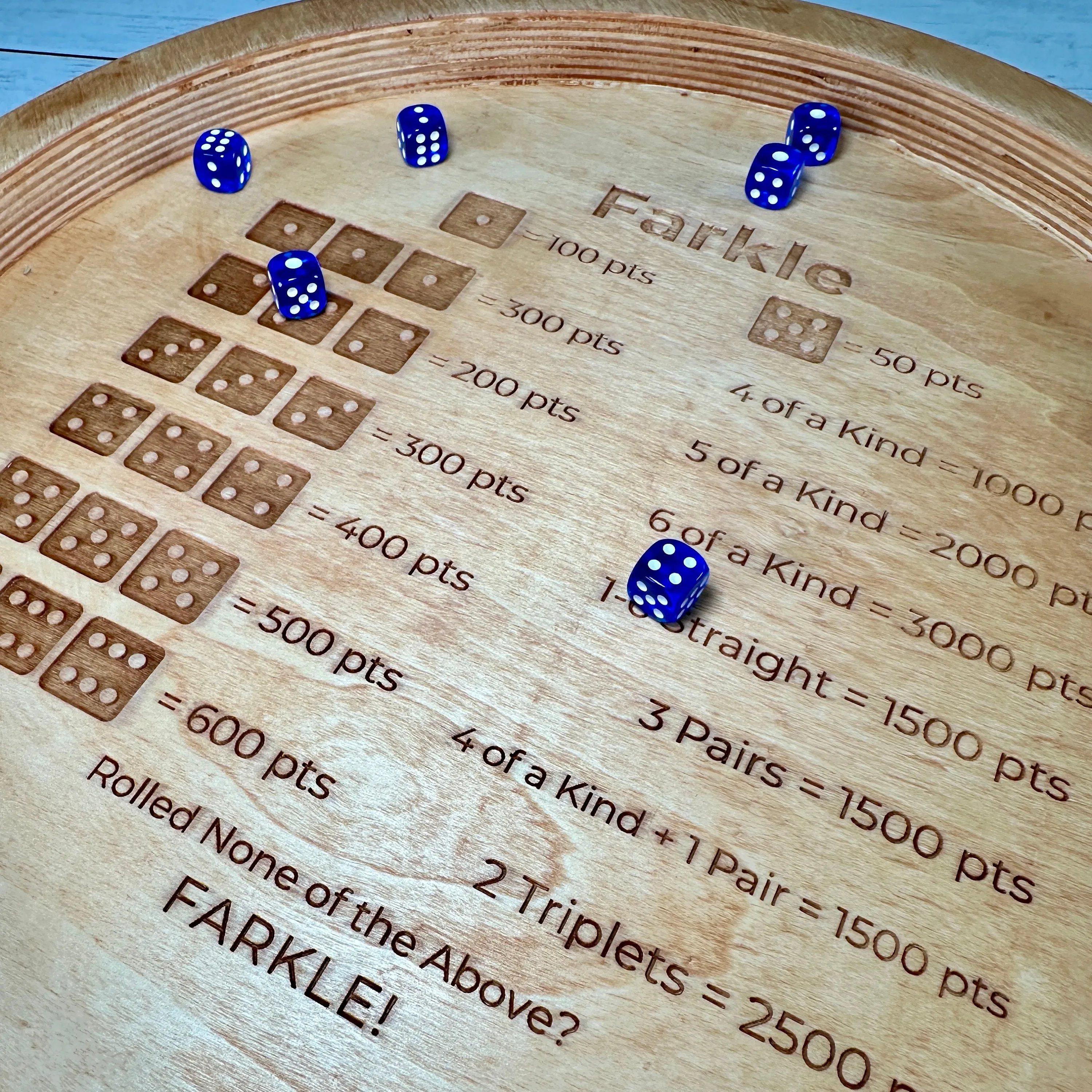 Farkle Dice Tray