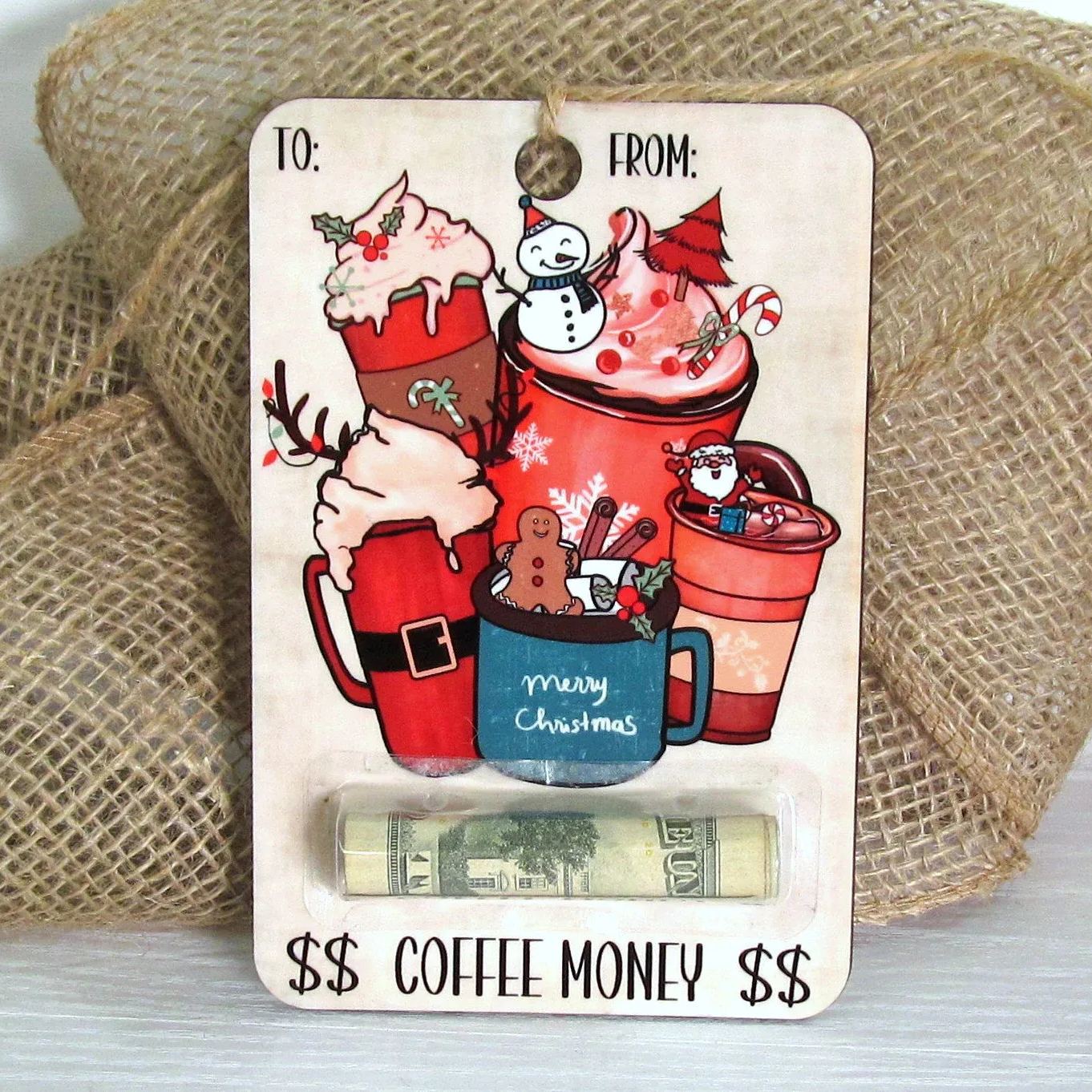 🎅2024 CHRISTMAS GIFT--💸Christmas Money Holders Gift