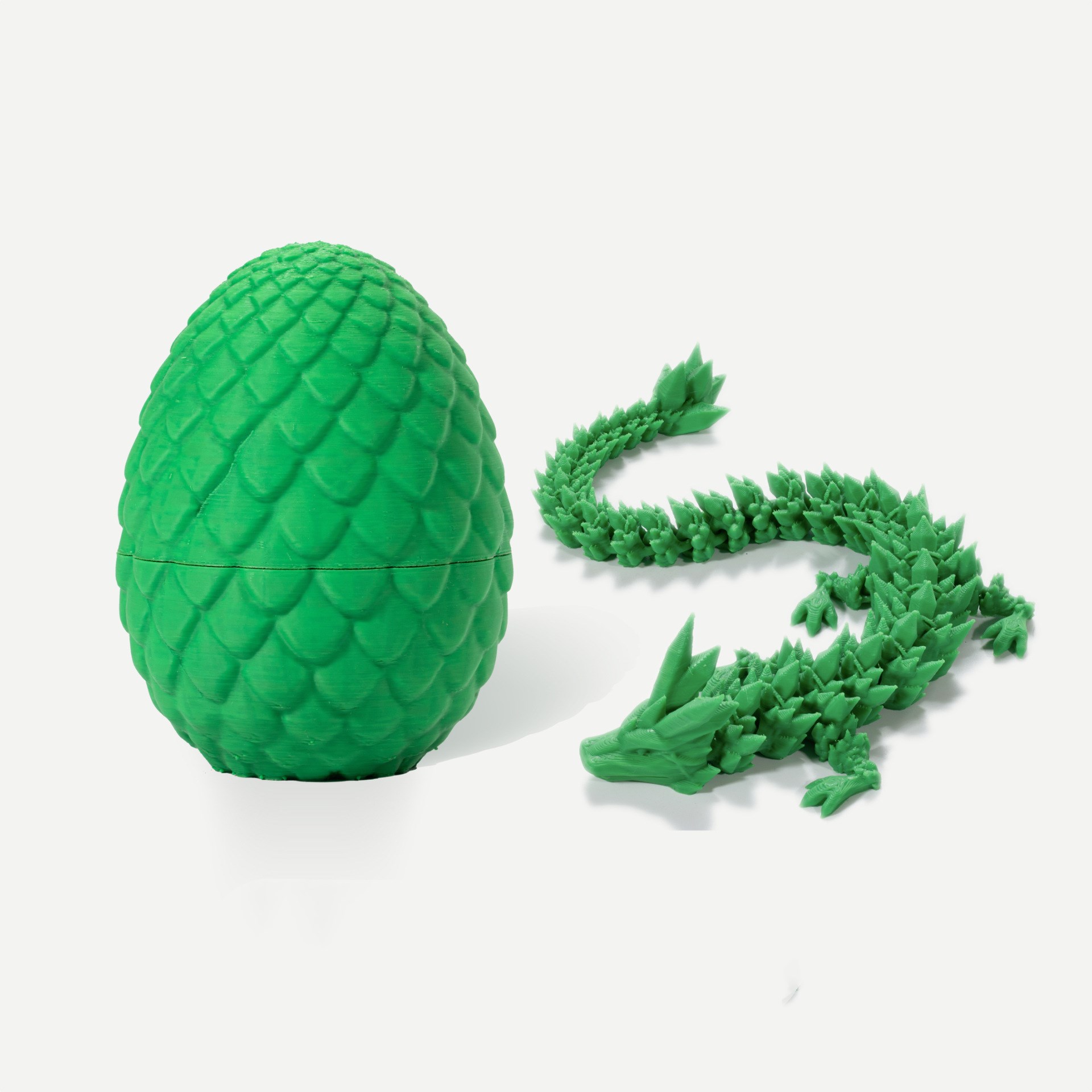 🐉3D-Printed Articulated Crystal Dragon
