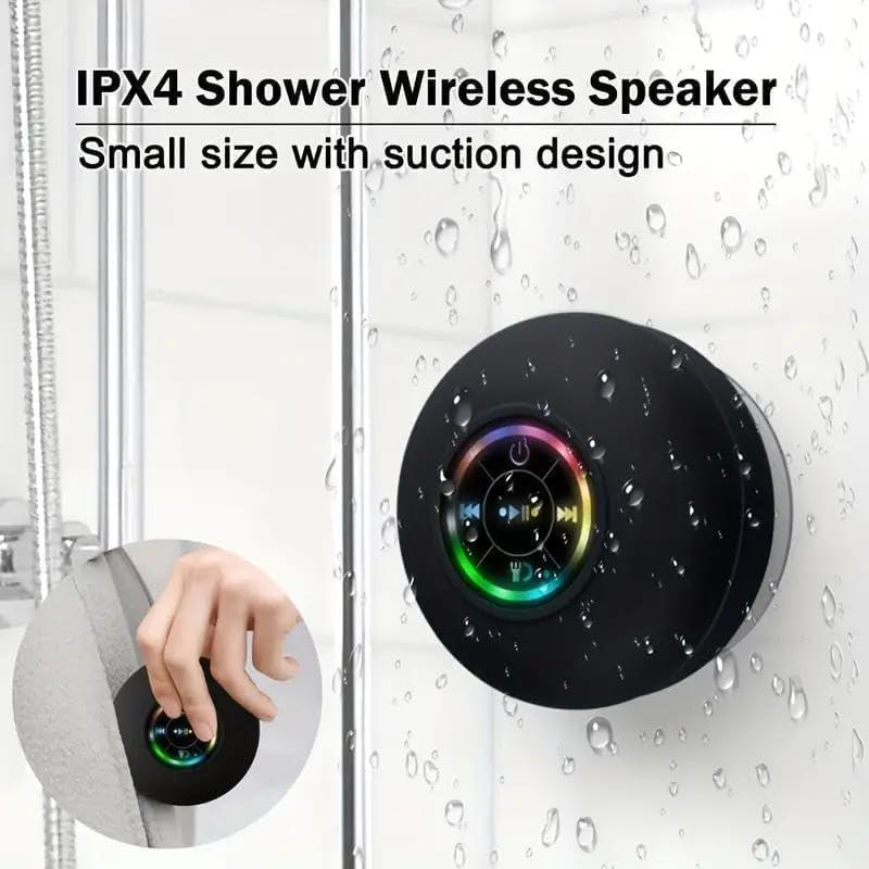 🔥Hot Sale- Mini Bluetooth Waterproof Speaker with LED light🔊