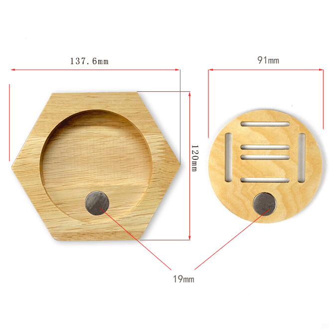 Solid Wood Medal Hangers