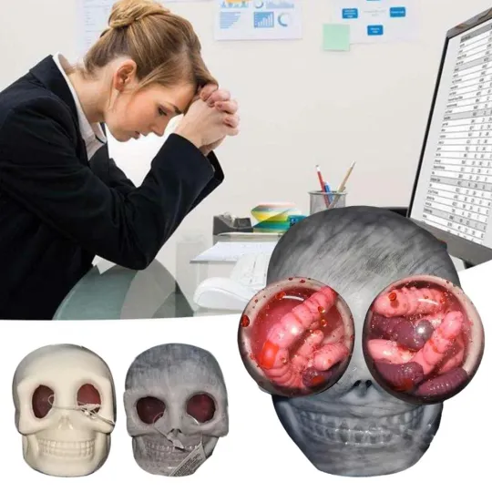 🔥Best Fidget Toy in 2023💀Skull Monster Gothic Toy🤪